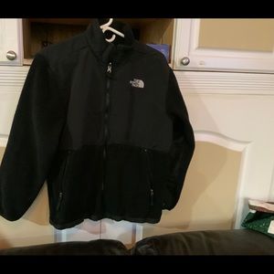 Black North Face Denali  Kids XL Jacket